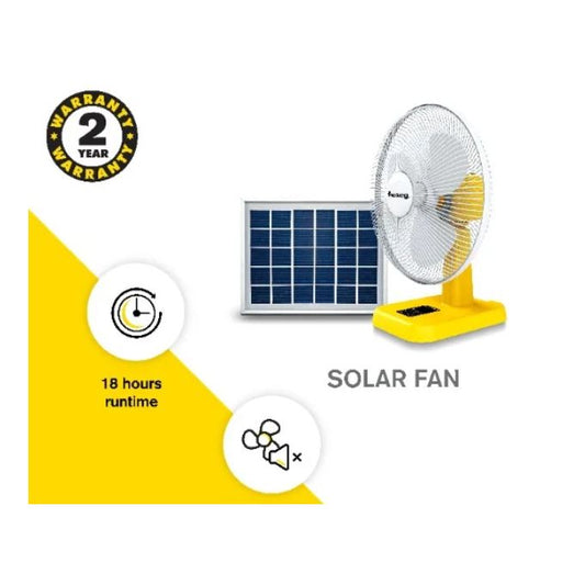 Sun King Solar Fan With 20W Solar Panel