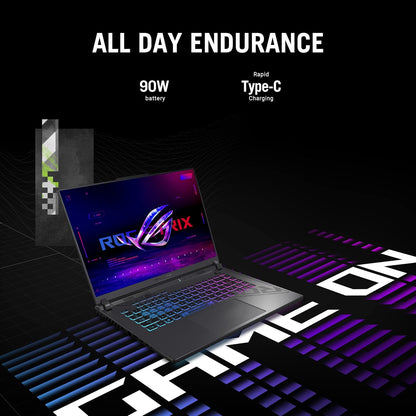 ASUS ROG Strix G16 (2024) Gaming Laptop, 16” 16:10 FHD 165Hz Display, NVIDIA® GeForce RTX™ 4060, Intel Core i7-13650HX, 16GB DDR5, 1TB PCIe Gen4 SSD, Wi-Fi 6E, Windows 11, G614JV-AS74